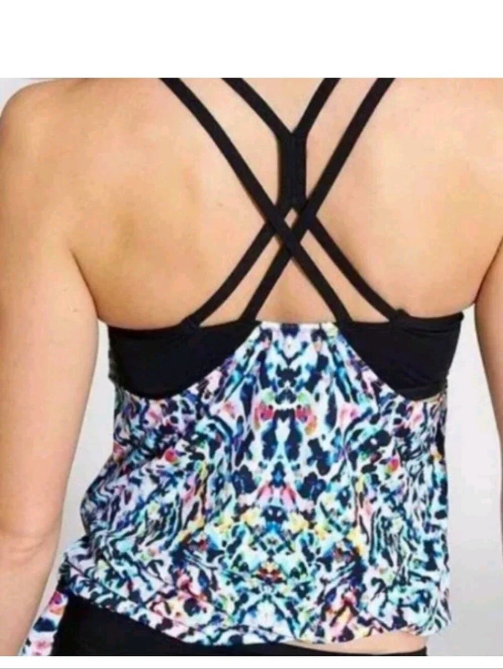 Athleta Sun Flare blousy bikini top